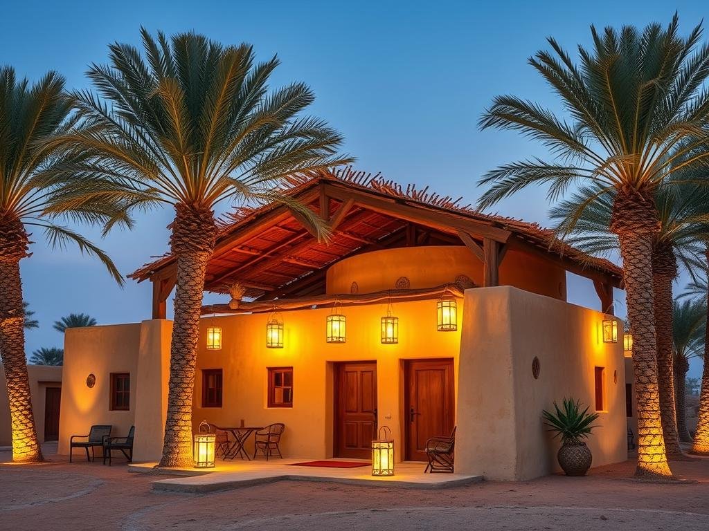 Eco-lodge in Siwa Oasis built with traditional materials, supporting ecotourism in Egypt Eco-lodge in Siwa Oasis built with traditional materials, supporting ecotourism in Egypt
