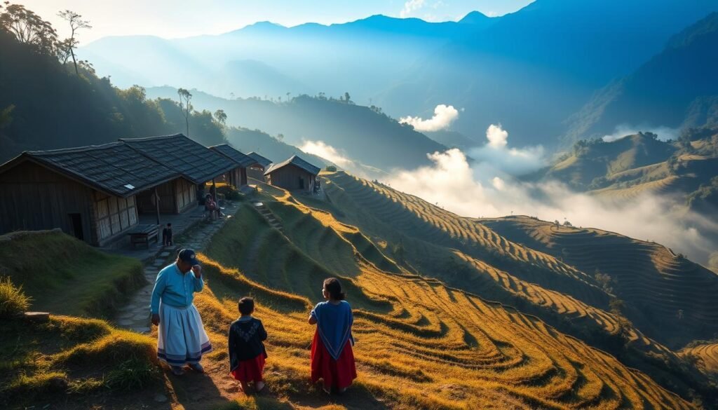 Rice terraces with indigenous cultural experience during an Eco-Conscious Philippine Adventure Rice terraces with indigenous cultural experience during an Eco-Conscious Philippine Adventure