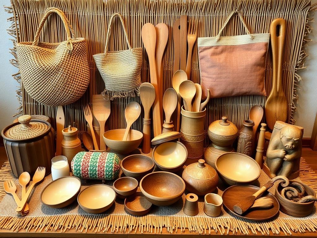 Sustainable souvenirs made by local artisans using natural materials during an Eco-Conscious Philippine Adventure Sustainable souvenirs made by local artisans using natural materials during an Eco-Conscious Philippine Adventure
