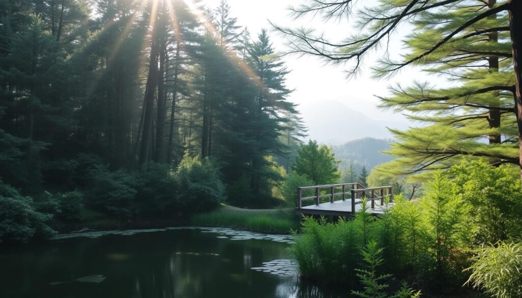 forest bathing in Japan forest bathing in Japan
