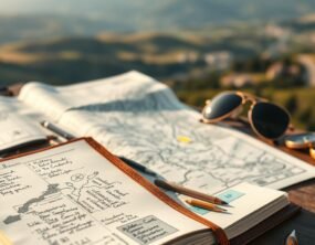 travel trip itinerary