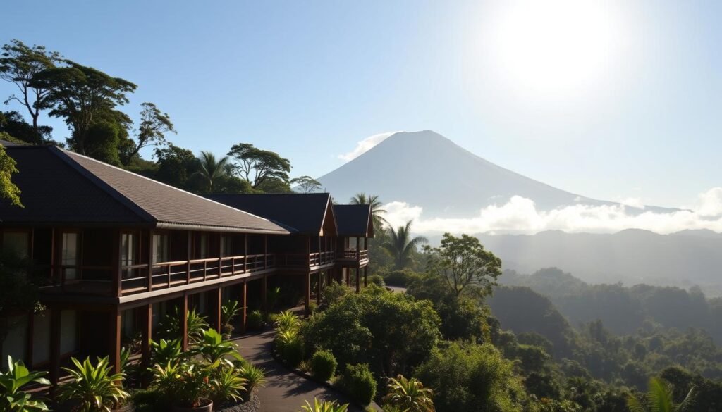 Arenal Observatory Lodge with views of Arenal Volcano in La Fortuna, Costa Rica Arenal Observatory Lodge with views of Arenal Volcano in La Fortuna, Eco Lodges in Costa Rica